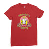 homer's gym Ladies Fitted T-Shirt