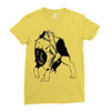 wolf Ladies Fitted T-Shirt