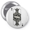 king of spades Pin-back button
