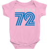 wing chun 72 retro Baby Onesie