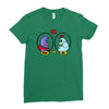 eggplant wizard and king hippo Ladies Fitted T-Shirt