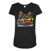 reindeer winter 2018 Maternity Scoop Neck T-shirt