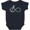 infinity knot anchor rope Baby Bodysuit