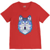 the wolf V-Neck Tee