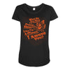 funny like a clown goodfellas mobster godfather Maternity Scoop Neck T-shirt
