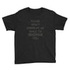 don't interrupt me Youth Tee