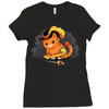 puss in boot Ladies Fitted T-Shirt