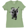 reaper skater Ladies Fitted T-Shirt