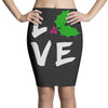 love christmas trending Pencil Skirts