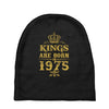 kings are born in 1975 Baby Beanies
