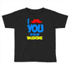moustache you to be my valentine Toddler T-shirt