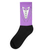 classic black tuxedo t shirt Socks