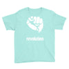 power to the people fist revolution Youth Tee