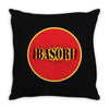 red fire Throw Pillow