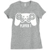player 1 Ladies Fitted T-Shirt