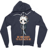 no one wants to play with me Zipper Hoodie