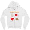 How To Live A Happy Life Zipper Hoodie