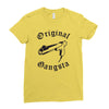 original gangsta Ladies Fitted T-Shirt