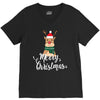 merry cristmas reindeer V-Neck Tee