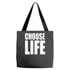 choose life Tote Bags