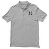 fk it funny college party Men's Polo Shirt