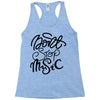 don't stop the music Racerback Tank