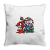 monster mash Throw Pillow