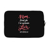 Mom Great Job I'm Awesome Love Happy Mother's Day Laptop sleeve