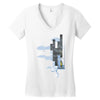 rain, rain, go away Women's V-Neck T-Shirt