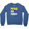 proud air force dad Crewneck Sweatshirt