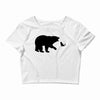 Bear Fishing Crop Top