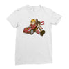 super ryu kart Ladies Fitted T-Shirt