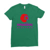 stylish retro hawaiian airlines Ladies Fitted T-Shirt