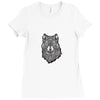 Wolf 2 Ladies Fitted T-Shirt