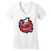 ghost blast Women's V-Neck T-Shirt