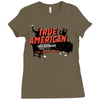 true american Ladies Fitted T-Shirt