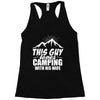 Camper Couple Man White Racerback Tank