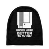 nes games were better unisex Baby Beanies