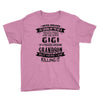 Super Cool Gigi Of A Freaking Awesome Grandson Youth Tee