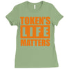 token's life matters Ladies Fitted T-Shirt