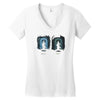 speak friend and enter Women's V-Neck T-Shirt