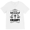 I Am One Blessed Gramps V-Neck Tee
