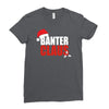 banter claus funny Ladies Fitted T-Shirt