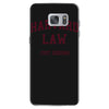 harvard law just kidding   funny Samsung Galaxy S7 Case