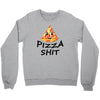 pizza shit Crewneck Sweatshirt