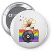 Ceremony of Love with Rainbow Colors Pin-back button