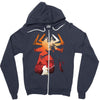 the great battle Zipper Hoodie