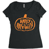 happy halloween 4 Women's Triblend Scoop T-shirt