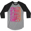 my heart is empty 3/4 Sleeve Shirt