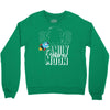 Family Trip To Moon Crewneck Sweatshirt